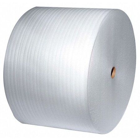 Zoro Select 5Vfd9 Foam Roll 12" X 550 Ft., 1/8" Thickness, Pk6