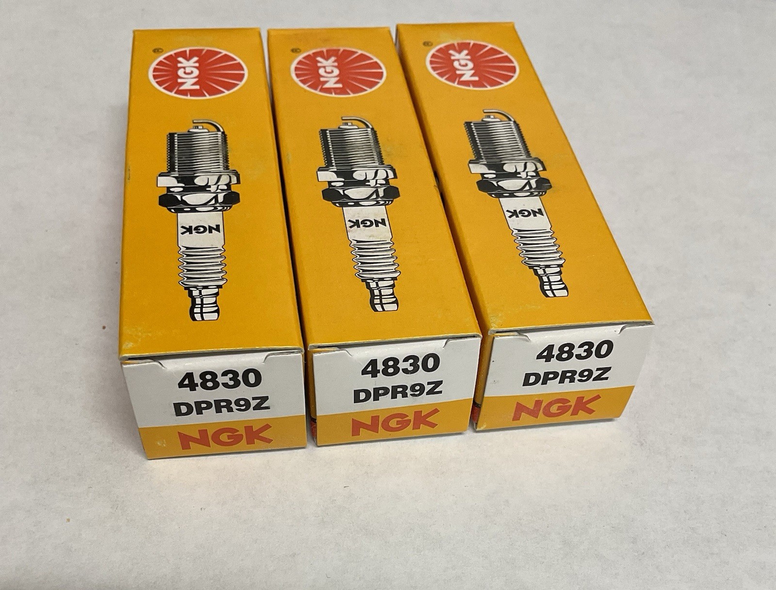 NGK DPR9Z Spark Plugs  SET OF 3