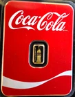 Coca Cola Mint In COA Capsule Licensed Rare Bullion-0.999 Gold 1/2 Gram Art Bar