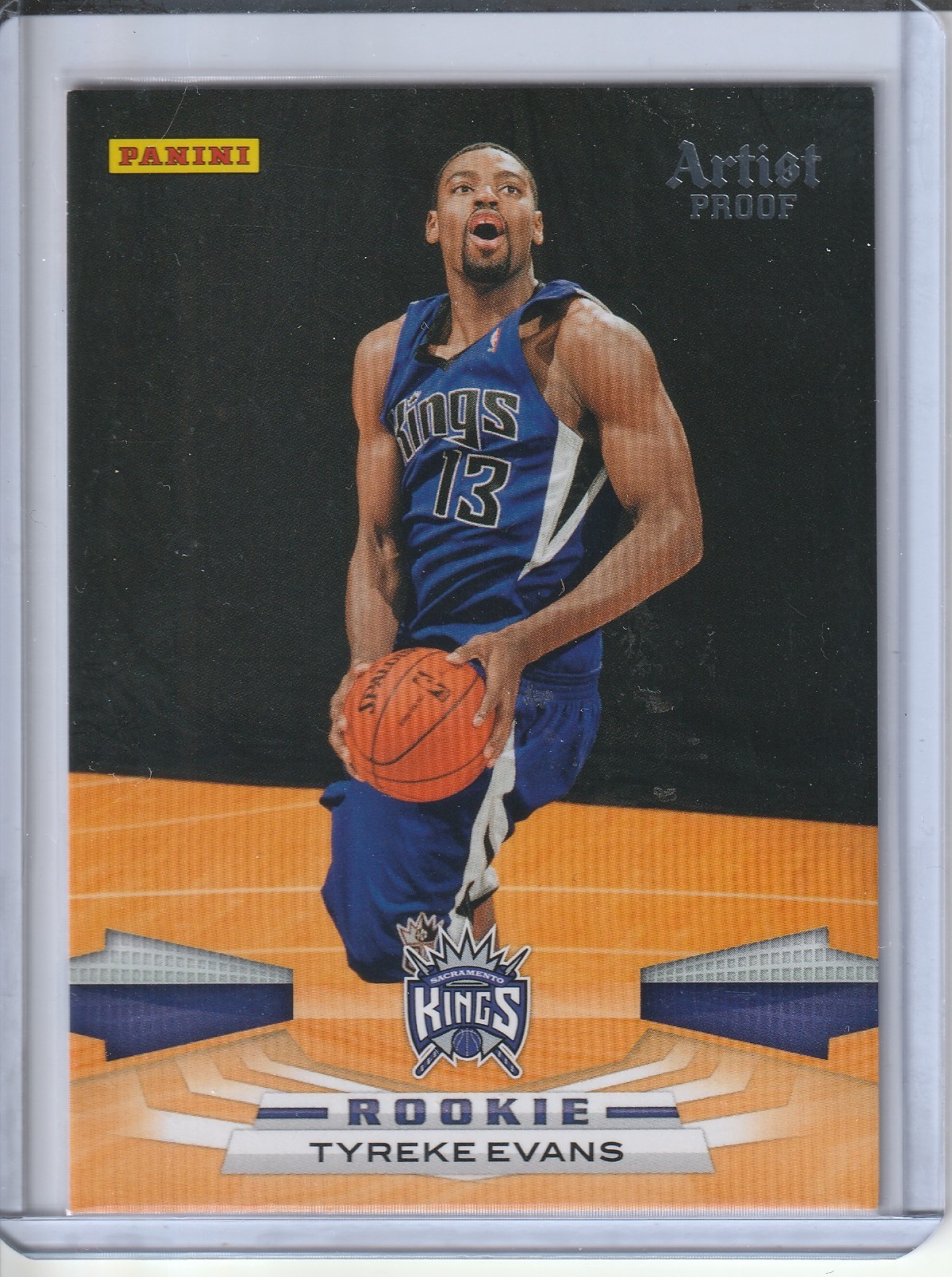 2009-10 Panini Rookie Artist Proof 110/199 Tyreke Evans #354 Rookie RC Kings