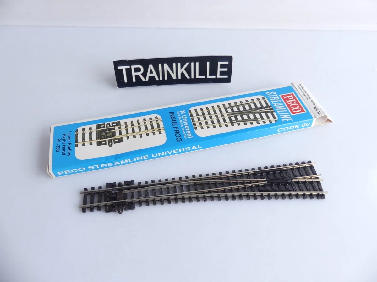 Pièce De Voie Droite Pour Train électrique GAR GRAVE ECH 0 - Aiguillage Droit (occasion)