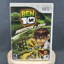 Nintendo Wii - Ben 10 Protector of Earth - Complete, DMG Art - Refurbished, VG