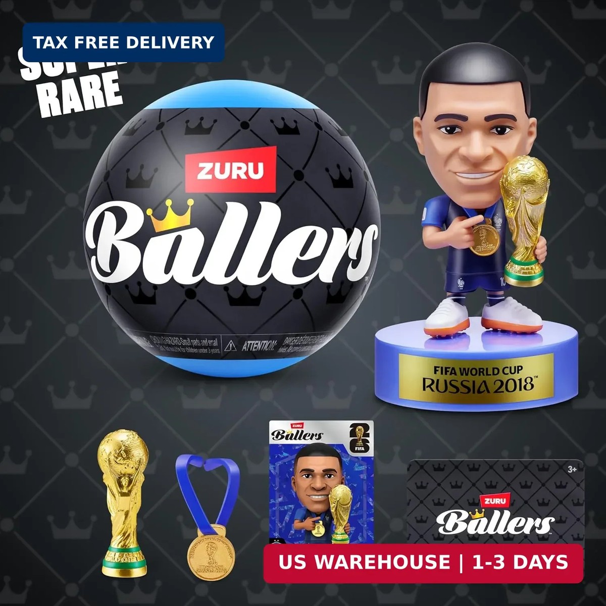 FIFA World Cup 2026™ Ballers Series 1 2 Pack by ZURU - Official