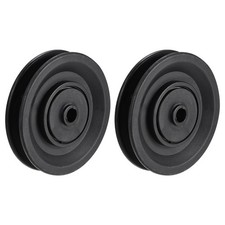 89 mm Außendurchmesser 25 mm dick Lager Riemenscheibe Rad Kabel Fitnessgeräte Zubehör