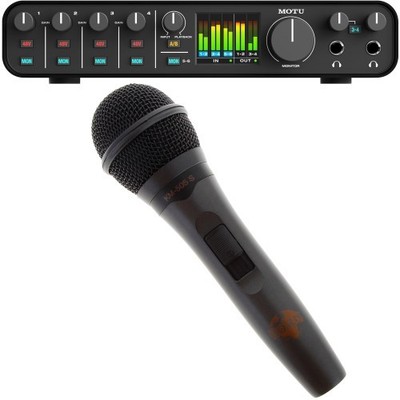 MOTU M6 Audio Interface + Mikrofon | Neu