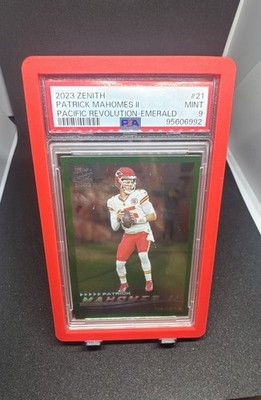 2023 Panini Zenith - Pacific Revolution Patrick Mahomes II #21 Emerald /5