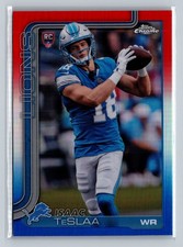 Isaac TeSlaa [Red White Blue Refractor] #320 2025 Topps Chrome