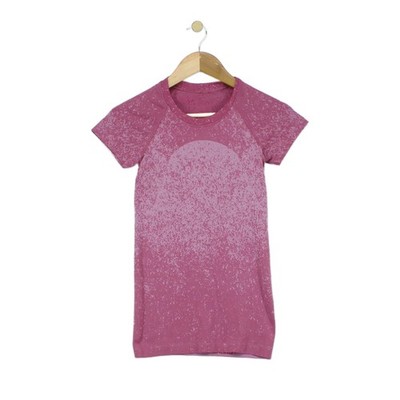 Lululemon T-Shirt Damen Größe S Rosa Sportlich Komfort Freizeit Stretch