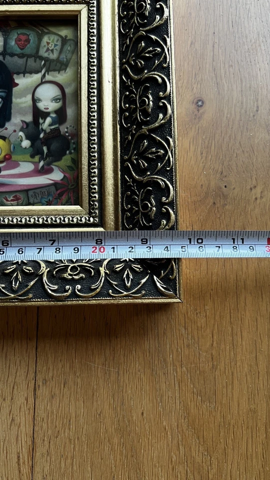 Mark Ryden hochwertige Reproduktion Kunstdruck KLARE HERZEN, GRAUE BLUMEN - Bild 4 von 4