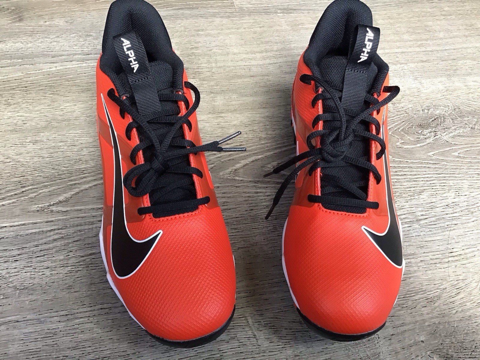 Nike Mens Size 11.5 Alpha Menace 4 Shark NRG Football Cleats FQ4536-600 New thumbnail 7