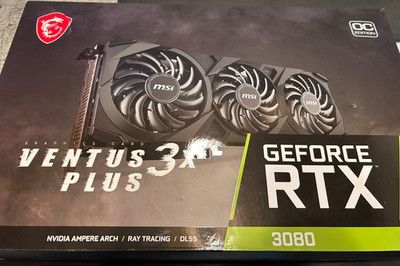 MSI GeForce RTX 3080 Ventus 3X Plus 12G OC LHR Grafikkarte