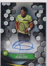 2024 TOPPS GRAPHITE TENNIS DANIEL RINCON AUTOGRAPH AUTO
