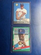 1991 Fleer Ultra Mo Vaughn #387 And 91 Donruss Card #430 Set Of 2