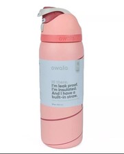 Owala Special Edition 32oz Stainless Steel FreeSip CANDY CANE LANE Water Bottle