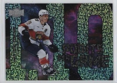 2024 Skybox Metal Universe Points Per Game Speckle 169/199 Matthew Tkachuk 0tm
