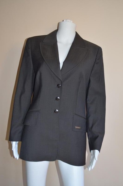 Damen Escada by Margaretha Ley Jacke braun Wolle