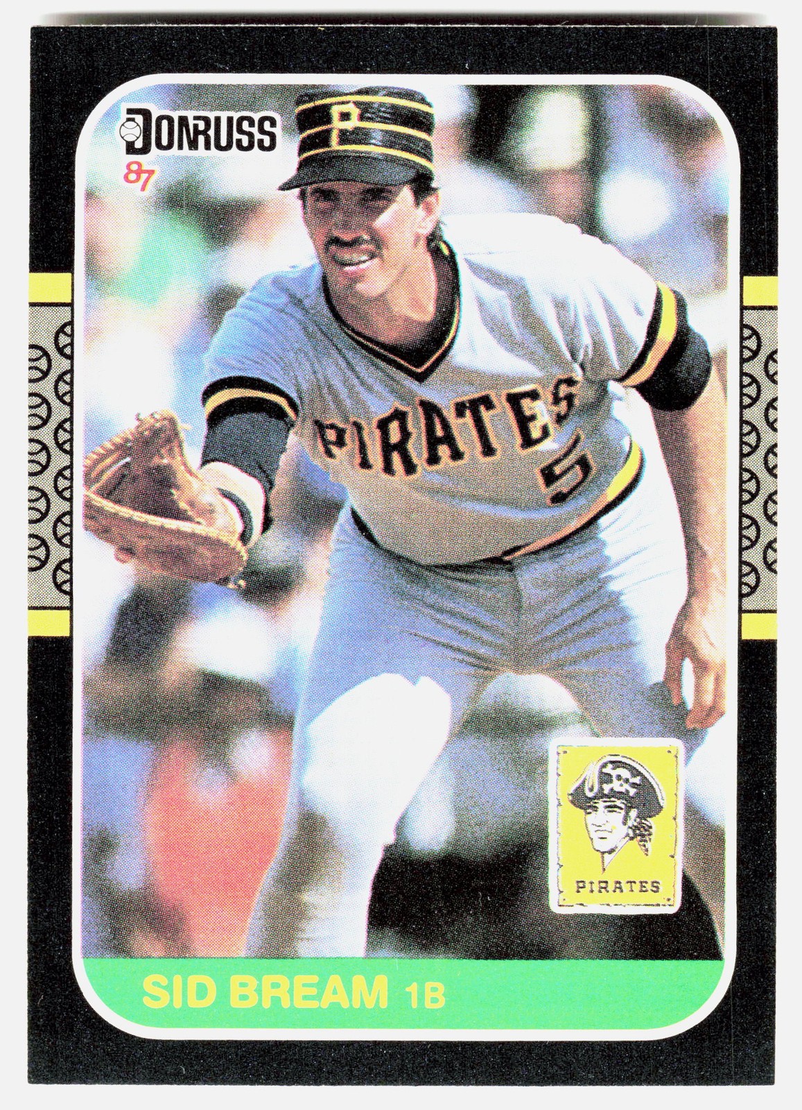 1987 Donruss #79 Sid Bream - EX