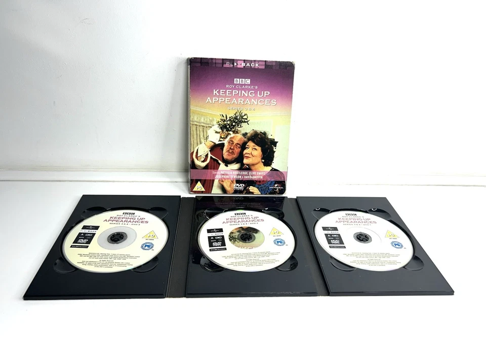 Keeping Up Appearances BBC Comedy Series 1-4 DVD Bundle On 6 Discs 2004 - Image 4 of 4