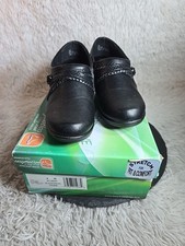 Easy Street Comfort Wave Black Snake Womens Size 8