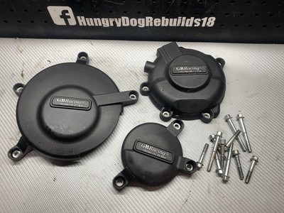 2006 2007 GSXR 600 750 GB Engine Covers Shields GOOD