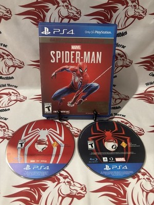 Marvel's Spider-Man (CIB) + Marvel's Spider-Man: Miles Morales (Loose) PS4 Lot