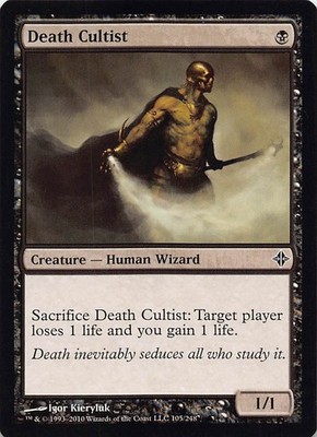 Death Cultist ROE 105 English NM - MTG
