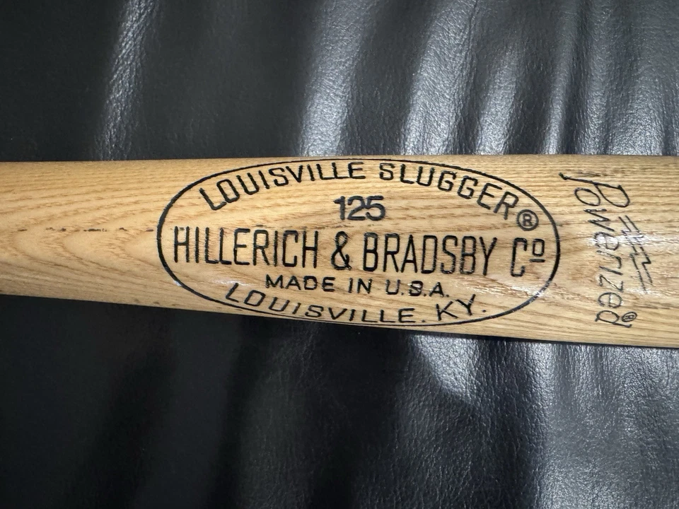 Bate Louisville Slugger firmado por Lou Brock HOF 85 LE 352/500 Cardinals Legend MLB Foto 3 de 4