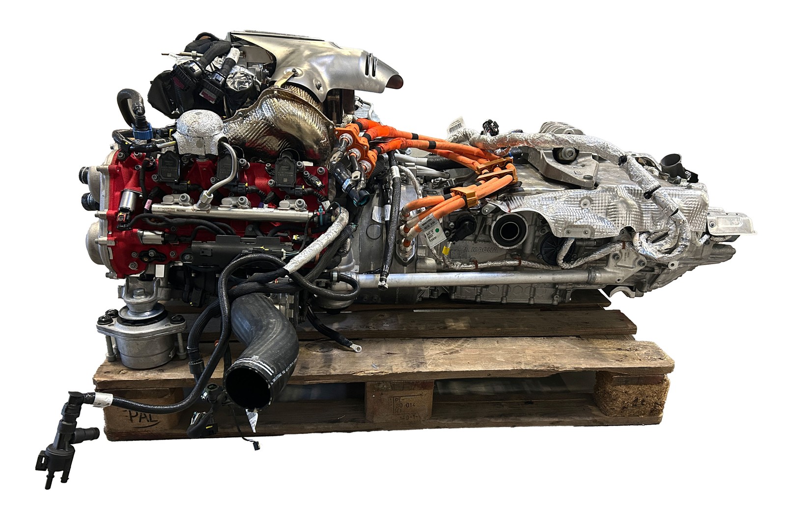 Engine complete with E & gearbox for 2024 Ferrari 296 GTS 3.0 V6 Hybrid F163BC P