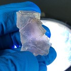Columnar Cubic Fluorite Crystal Cluster w Stand Natural Mineral Specimen KLP-42 — photo 9