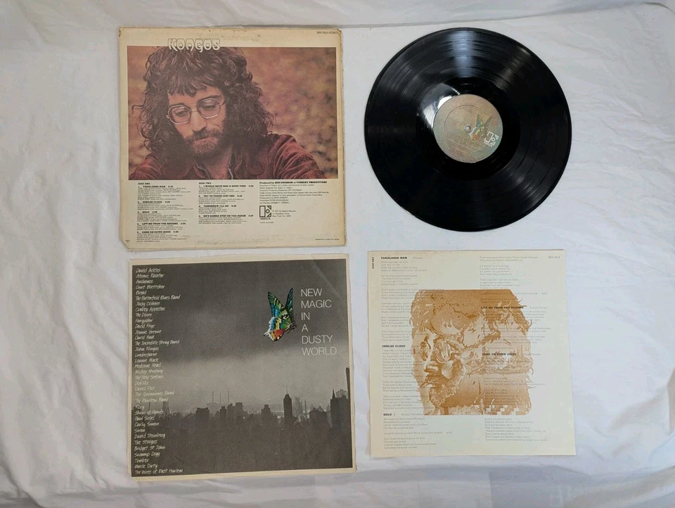 John Kongos Kongos 1972 Vinyl VG / Jacket G+ LP Vinyl Record Elektra - Image 2 of 2