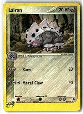 2003 Lairon ⭐️ 36/109 Reverse Holo Vintage Ruby & Sapphire Pokemon LP on eBay