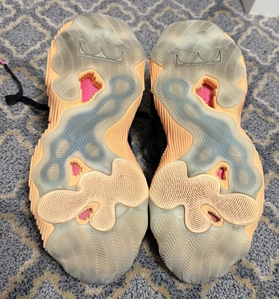 Adidas Hombres Trae Young 3 IE9303 Negro Zapatos de Baloncesto Tenis Talla 5Y Foto 4 de 4