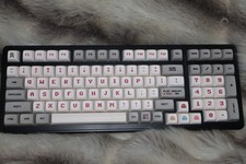 Custom vintage video game f99 wireless mechanical keyboard, RGB, MOA PBT keycaps