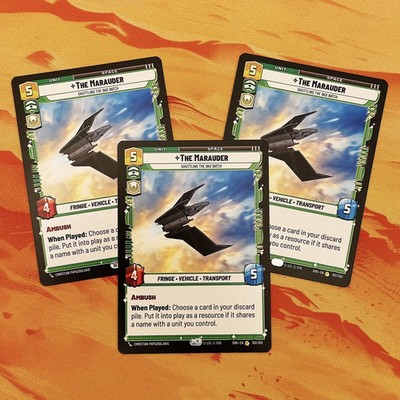 Star Wars Unlimited SHD Shadows of the Galaxy 3x Playset SWU - Karte aussuchen
