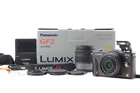 English OK [ w/ Box ] Panasonic LUMIX DMC-GF2 12MP Mirrorless 14-42mm 14mm Kit