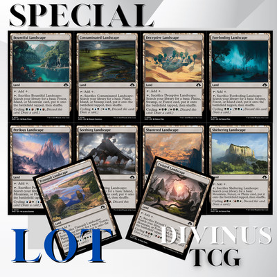 All 10 FOIL Modern Horizons 3 MH3 Landscape Fetch EDH Commander Lands Magic MTG