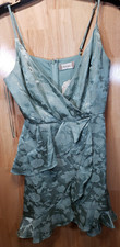 Altard State Sage Green Floral Jacquard Mini Dress Sz S NWT