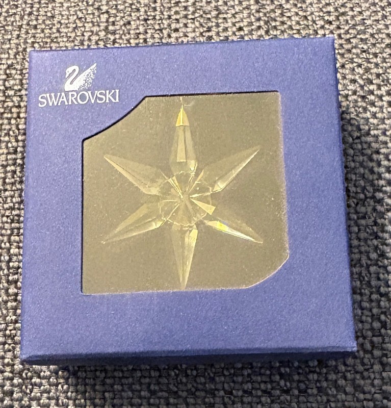 Swarovski 2003 Little Star Ornament — SKU 629306 — Made in Austria — w/ COA