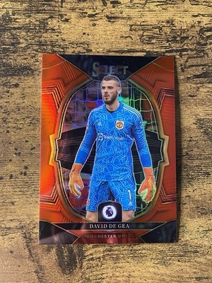 2022-23 Panini Select Premier League - David De Gea Red Terrace Manchester Utd