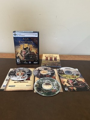 Age of Empires III 3 Complete PC with Warchiefs Expansion