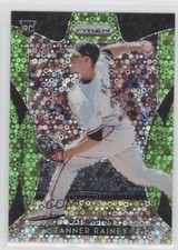 2019 Panini Prizm Tier III Lime Green Donut Circle /199 Tanner Rainey #284 uq5