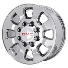 18 Chevrolet Silverado 2500 Pvd Bright Chrome-c Wheel Rim Factory Oem 5501 2...
