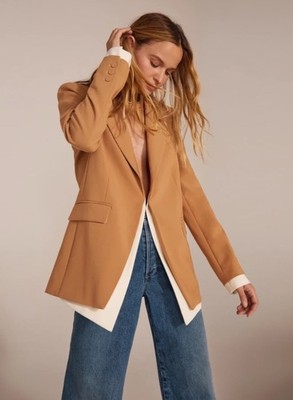 Favorite Daughter Medium THE KELLY BLAZER TAN