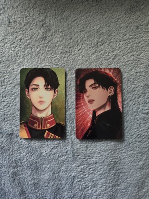 Official Ghost nocturne Lee Nok Jaeshin special photocard manhwa Lezhin Bomtoon