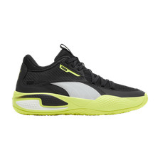 Puma Court Rider Black Yellow Alert 195064-03 Men Size
