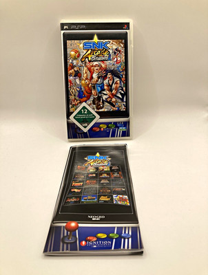 PSP SNK Arcade Classics Vol. 1 Sony PSP komplett sehr guter Zustand 