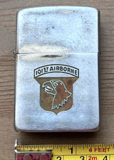 1960 Zippo 101st Airborne Screaming Eagles Military Army Vietnam War Lighter