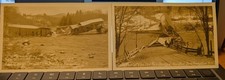 (2) 1937 Rppc peaje puente colapso New Hampton + postal de Bristol New Hampshire