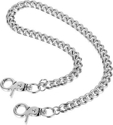 Heavy Duty Punk Wallet Chain 20'' Stainless Steel Jean Key Chain for Men Women