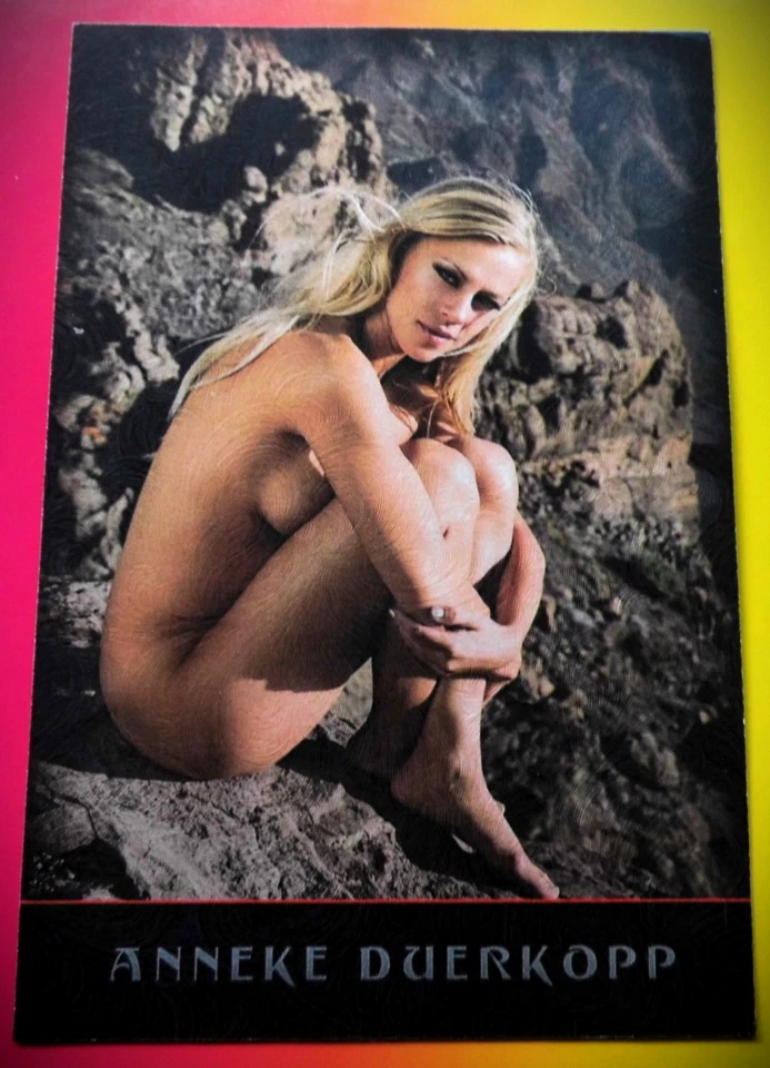 Anneke Dürkopp - Erotikdarstellerin - Karte mit Original-Autogramm + 3 Karten ! - Bild 4 von 4